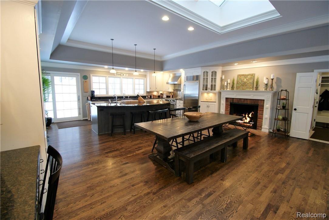Kitchen and Family Room