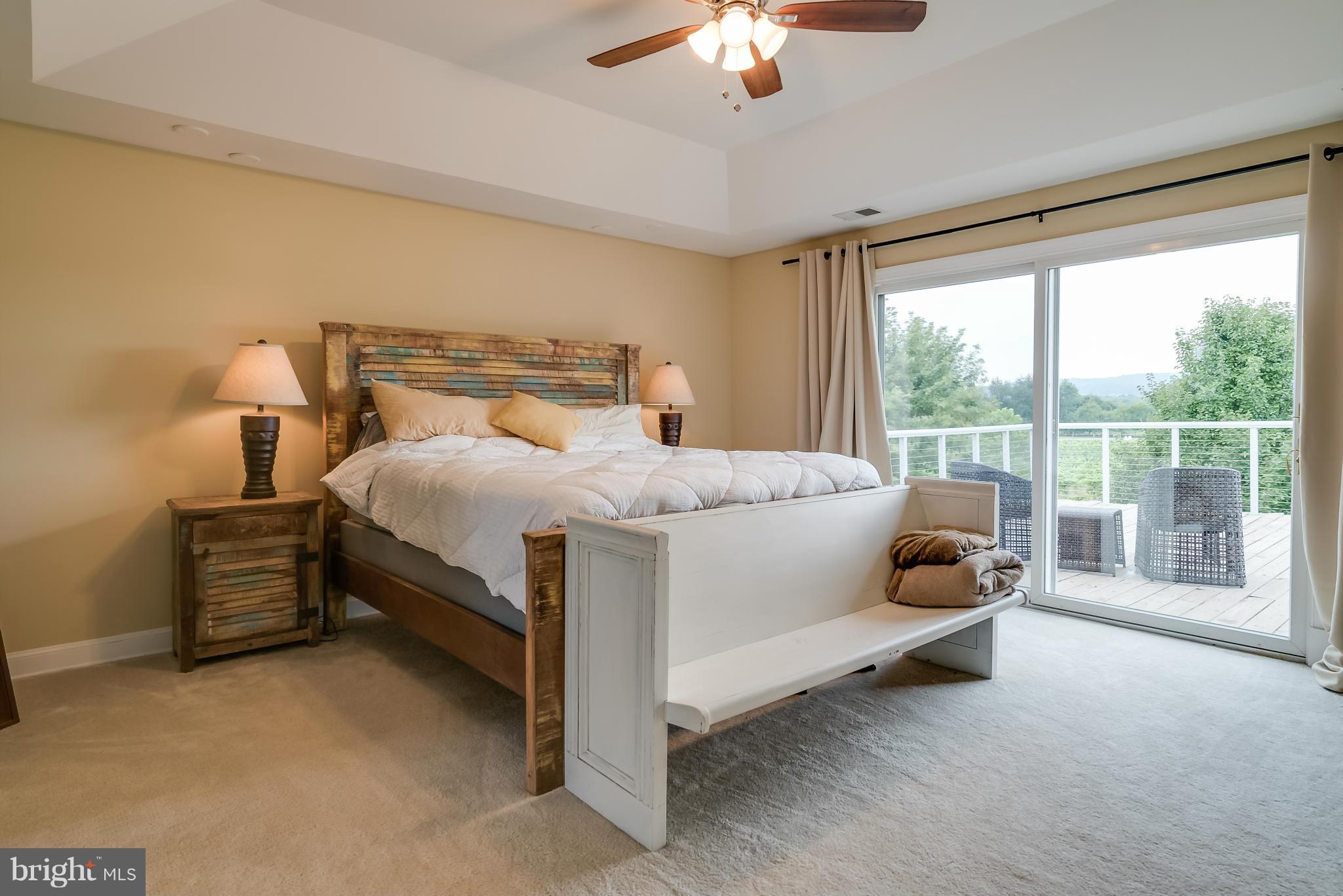 15657 Limestone School Road Leesburg, VA 20176 - Photo 21 of 30 Master Bedroom (upper) with gorgeous deck