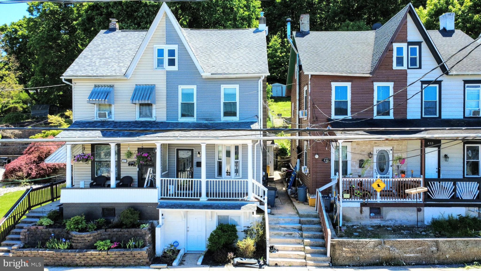 429 West South Street Slatington, PA 18080 - Photo 1 of 22 a view of a white building among the front of a house