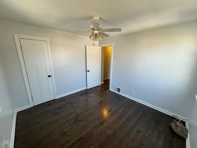 wooden floor in an empty room