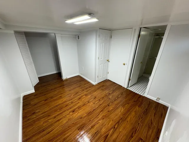 wooden floor in an empty room