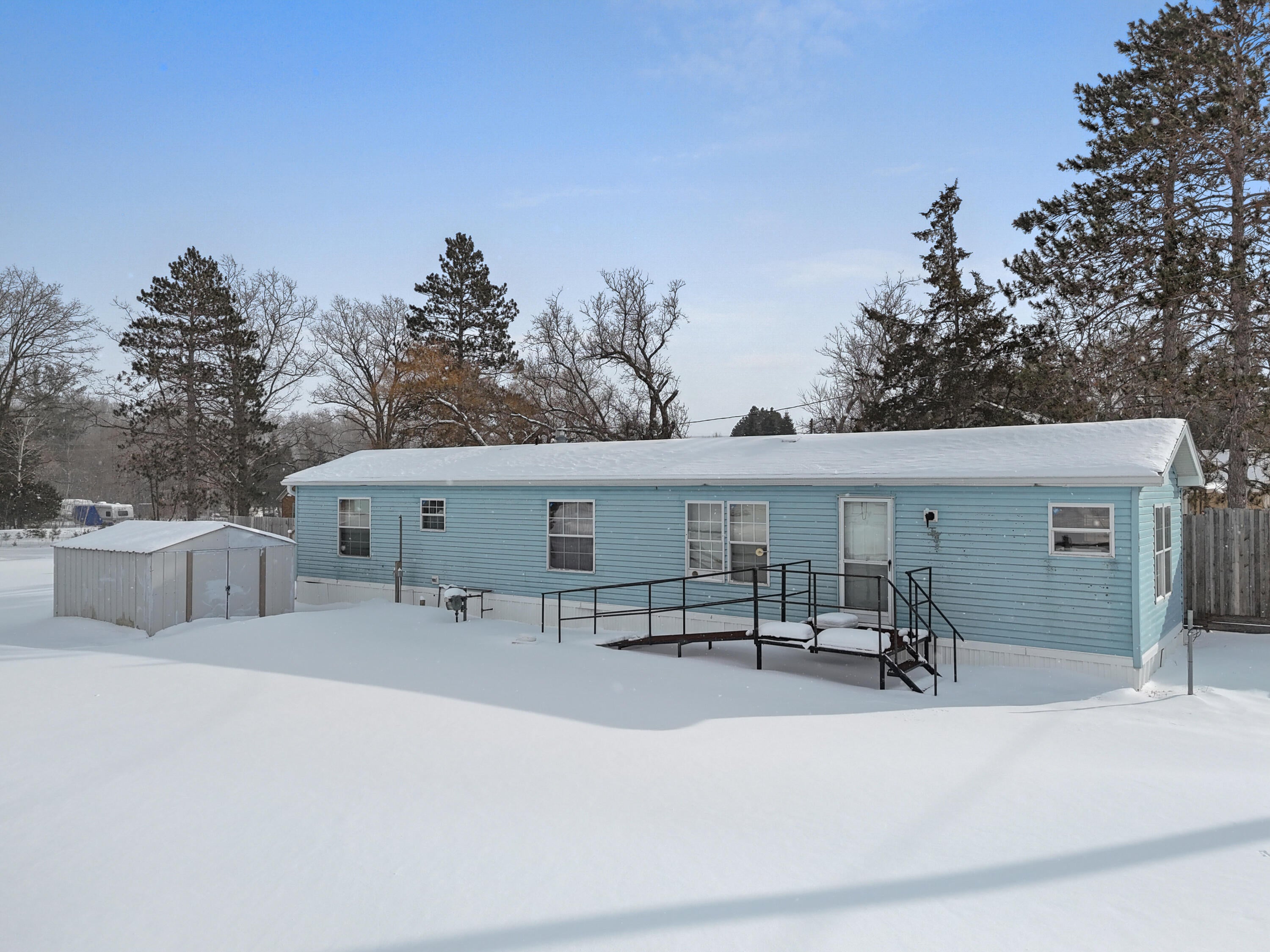 445 South Merritt Road Merritt, MI 49667 - Photo 1 of 10 DJI_20251114115554_0038_D