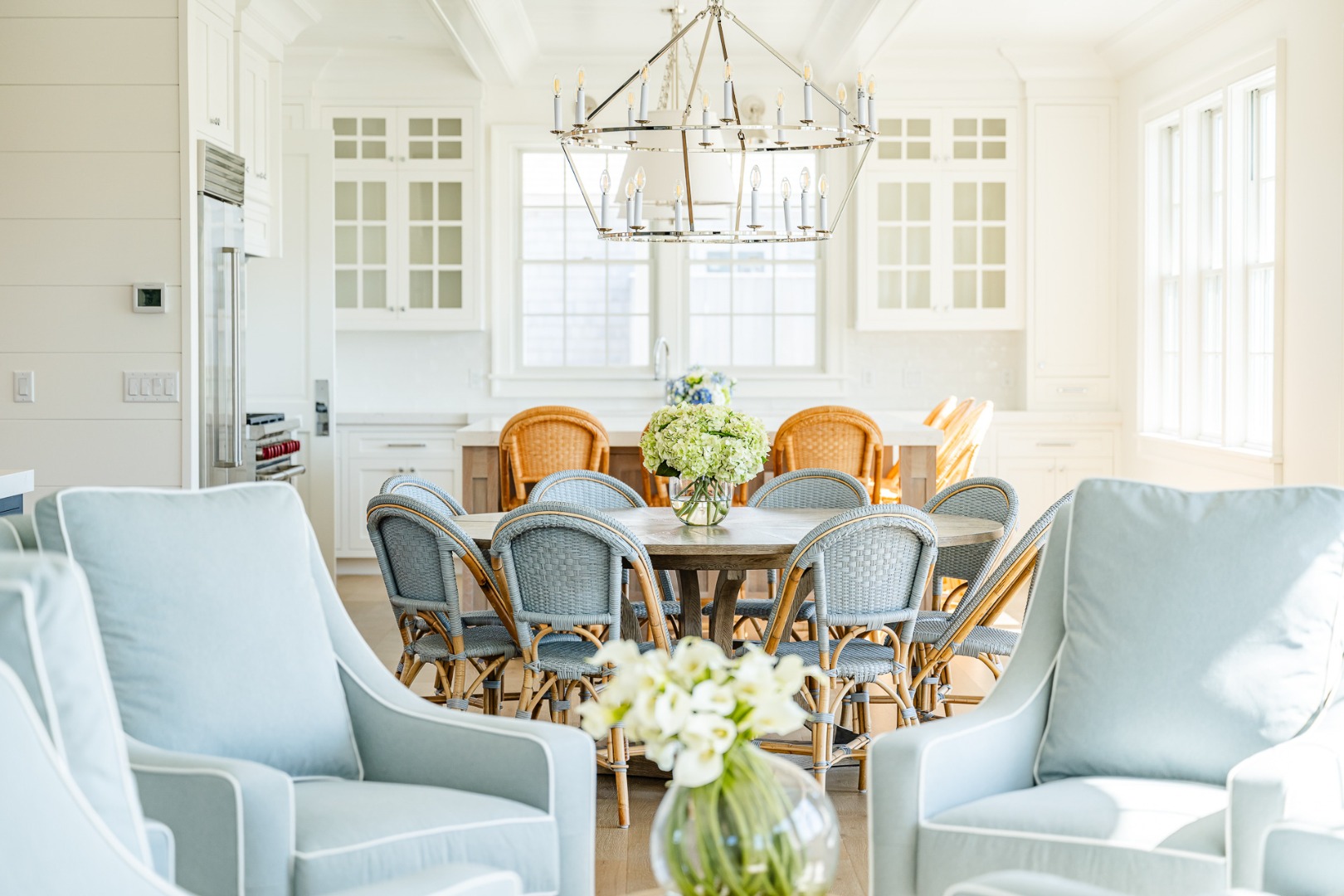 3 Westerwick Drive Nantucket, MA 02554 - Photo 5 of 49 a view of a dining room with furniture and chandelier