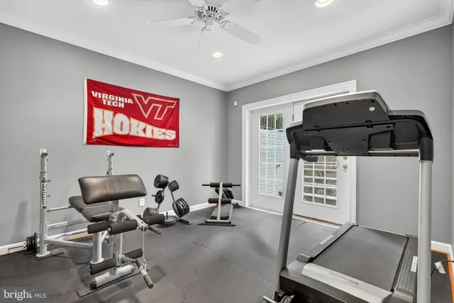 a view of a backyard with sitting area