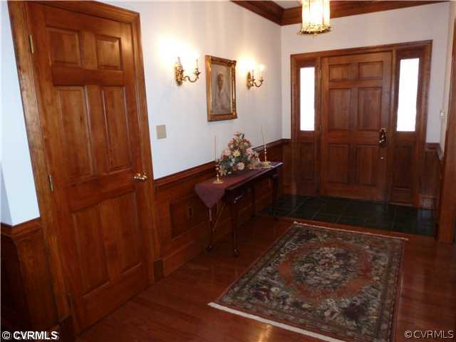 Foyer - Just a Peak of all the wood you can expect