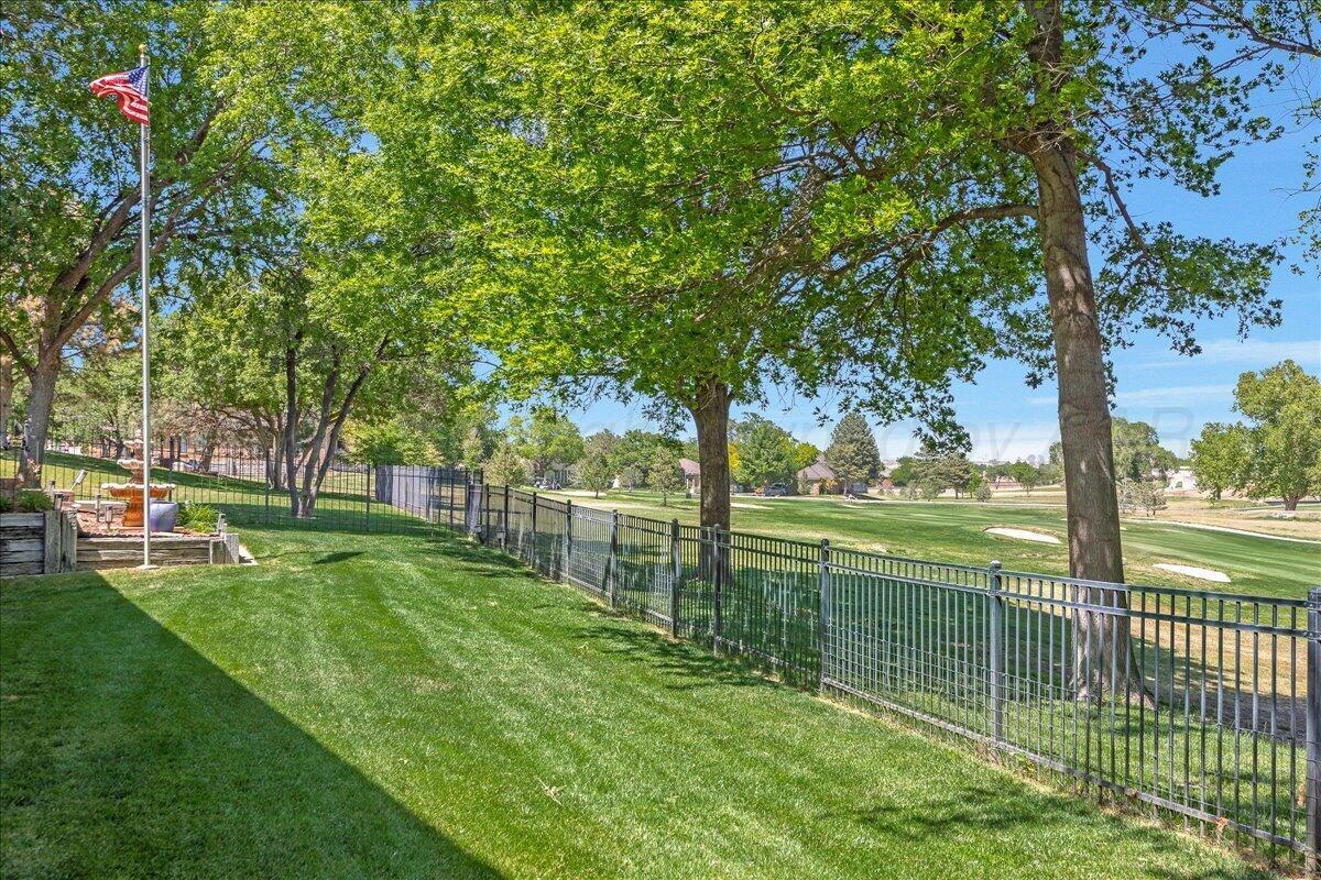 5 Locke Place Amarillo, TX 79124 - Photo 48 of 53 a view of a park with large trees