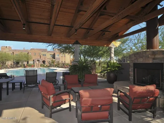 a view of a house with a swimming pool