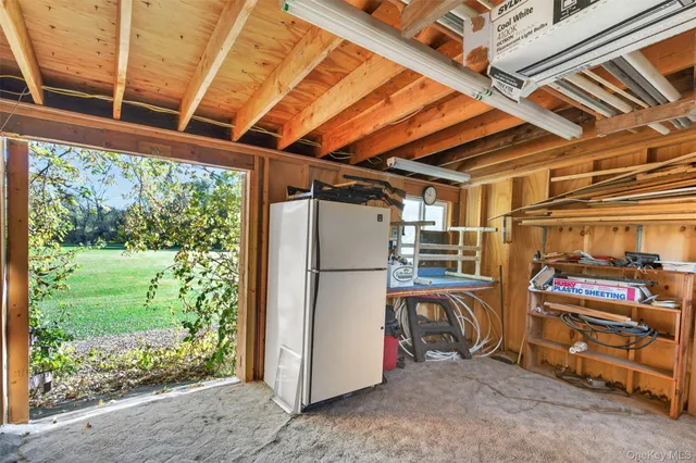 a view of storage and utility room