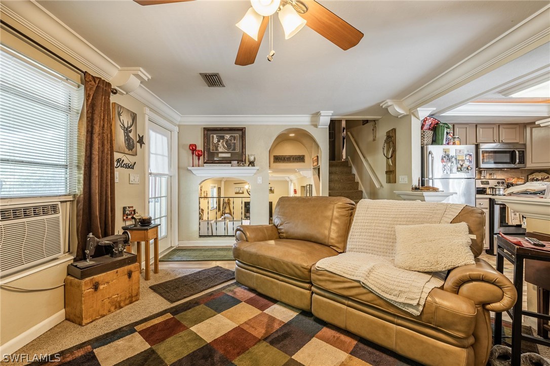 2313 Hamilton Avenue Alva, FL 33920 - Photo 7 of 30 a living room with furniture and a large window