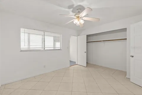 a view of hallway with windows