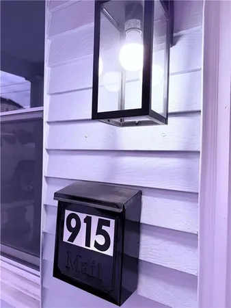 a close view of utility room