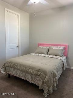 4350 East Jesse Street Gilbert, AZ 85295 - Photo 11 of 19 a bedroom with a bed and a night stand