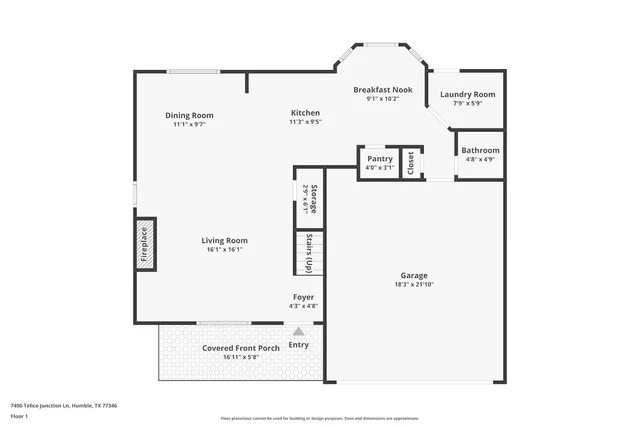 $1,860 | 7406 Telico Jct Lane, Humble, TX 77346