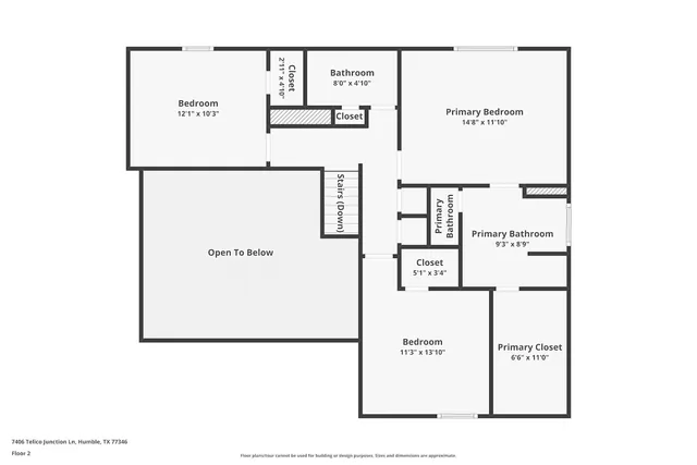 $1,860 | 7406 Telico Jct Lane, Humble, TX 77346