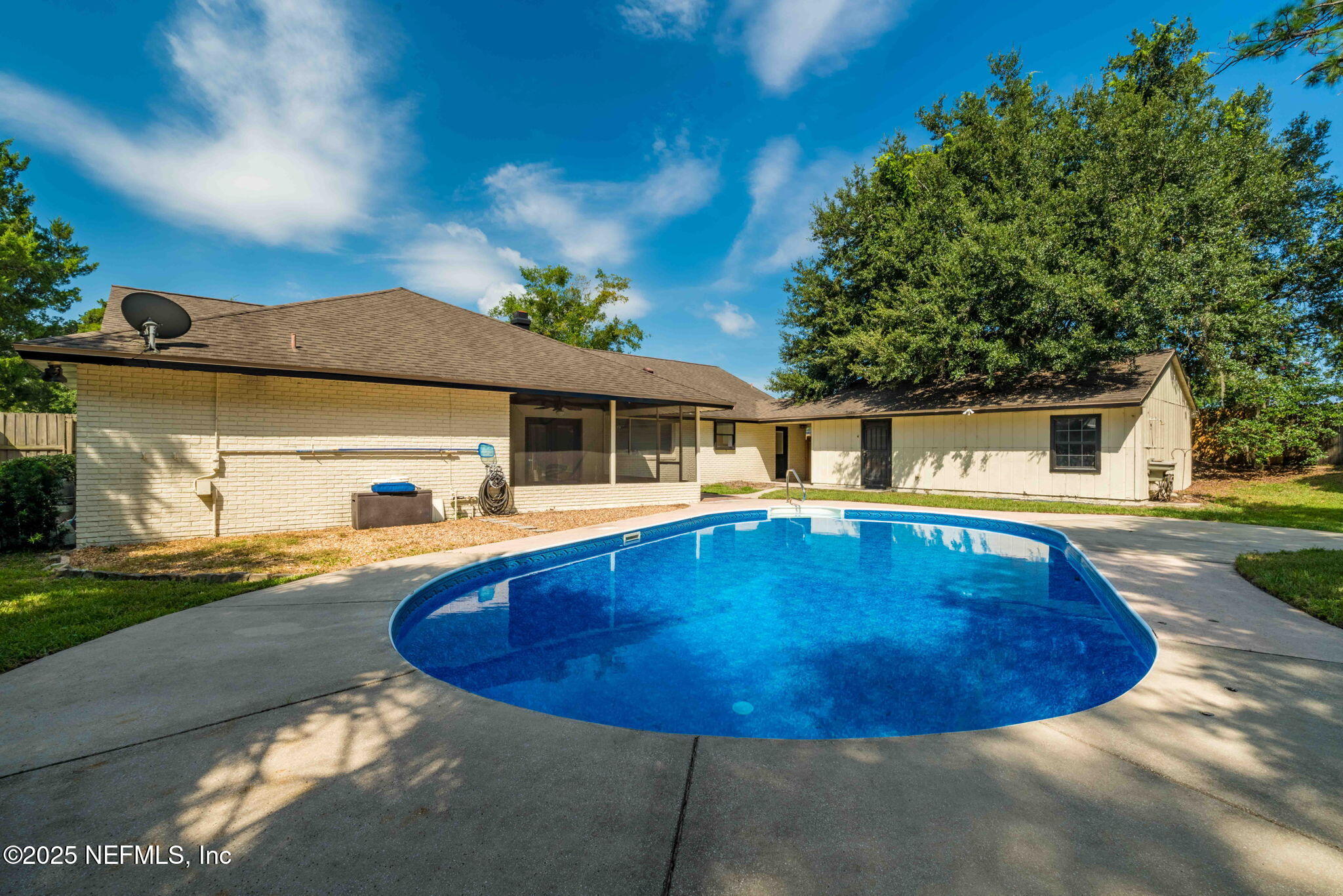 2822 Circle Ridge Drive Orange Park, FL 32065 - Photo 28 of 41 a view of house with swimming pool and porch