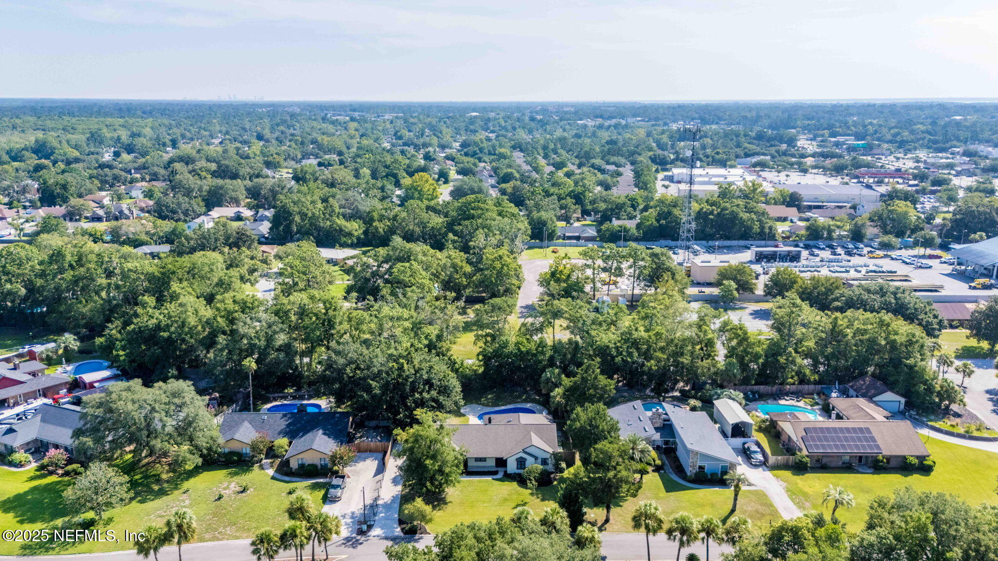 2822 Circle Ridge Drive Orange Park, FL 32065 - Photo 38 of 41 an aerial view of residential houses with outdoor space and trees