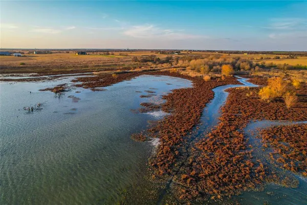 a view of an ocean and beach