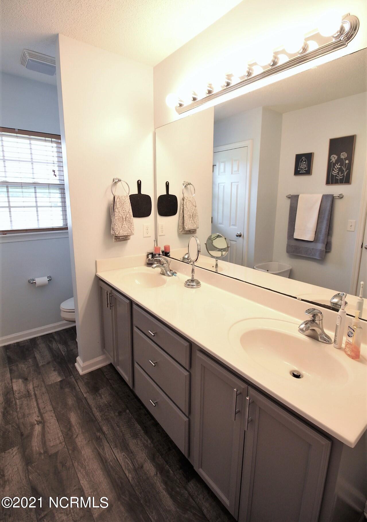 594 Godette School Road Havelock, NC 28532 - Photo 21 of 37 Dual sink vanity in master bath