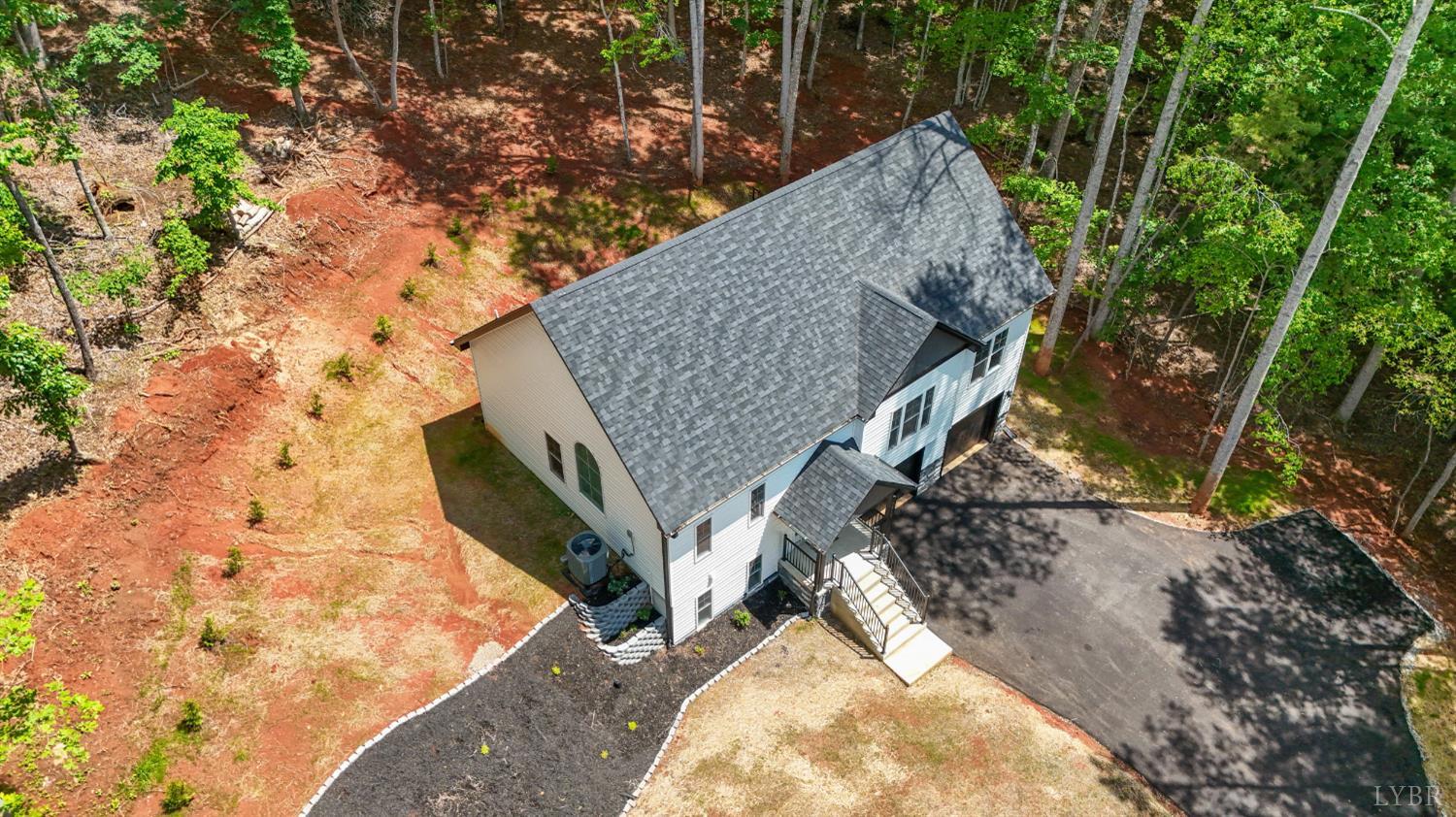 5610 Old Cifax Road Goode, VA 24556 - Photo 43 of 49 a aerial view of a house with a yard
