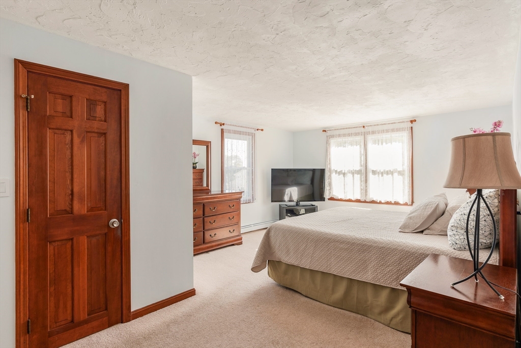 12 Loyola Circle Boston, MA 02132 - Photo 12 of 29 a bedroom with a bed flat screen tv and window