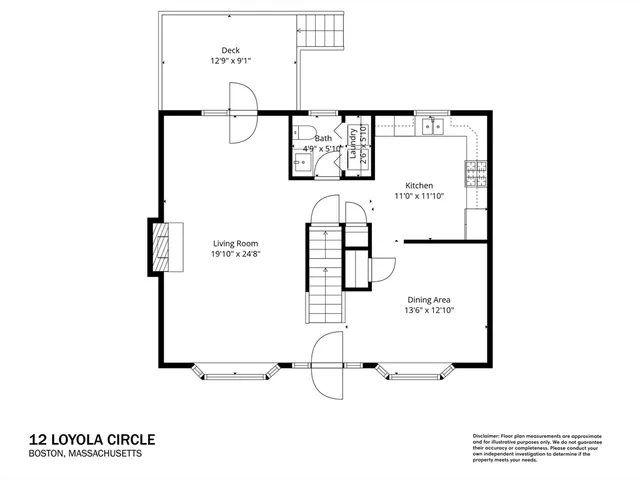 $959,000 | 12 Loyola Circle, Boston, MA 02132