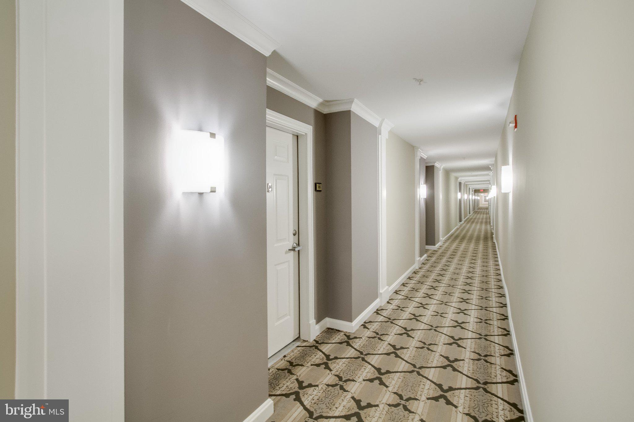 12000 Market Street, Unit 173 Reston, VA 20190 - Photo 41 of 47 Elegant corridor with soft lighting.