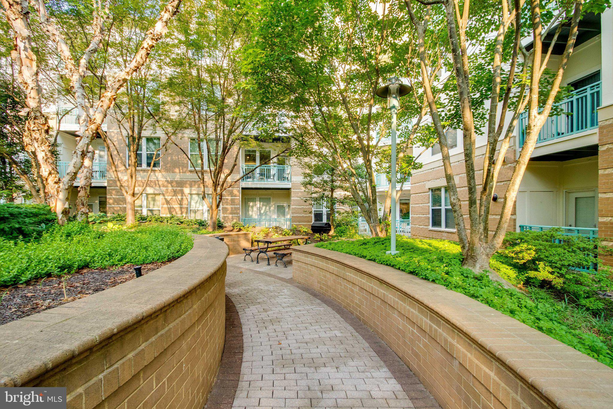 12000 Market Street, Unit 173 Reston, VA 20190 - Photo 42 of 47 Serene garden pathway retreat.