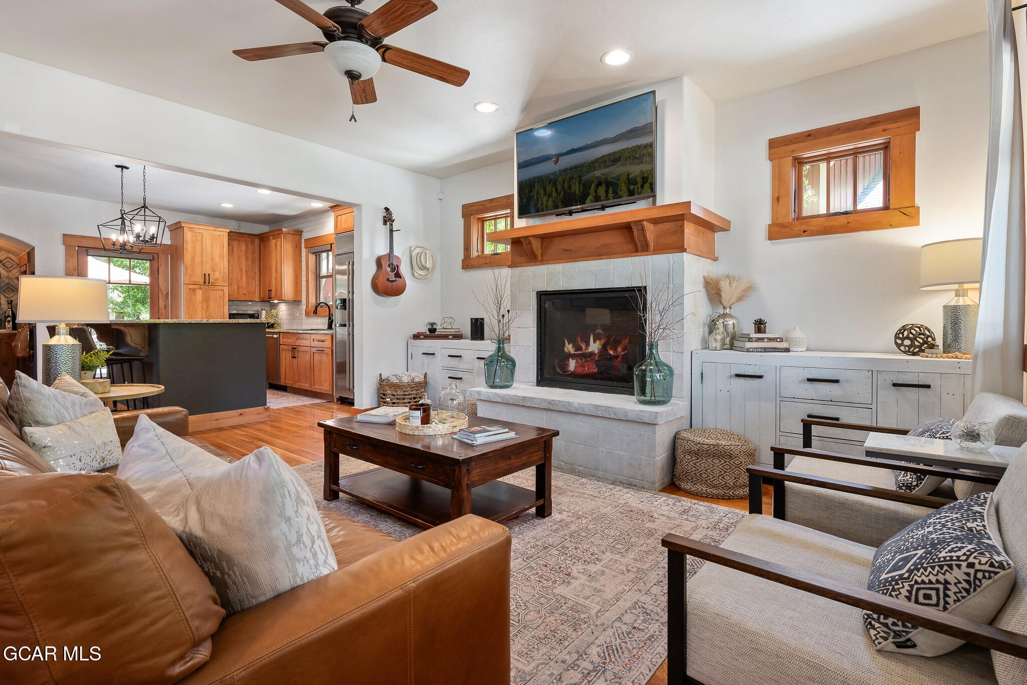 4 Rifle Shot Trail Fraser, CO 80442 - Photo 3 of 47 a living room with furniture and a fireplace