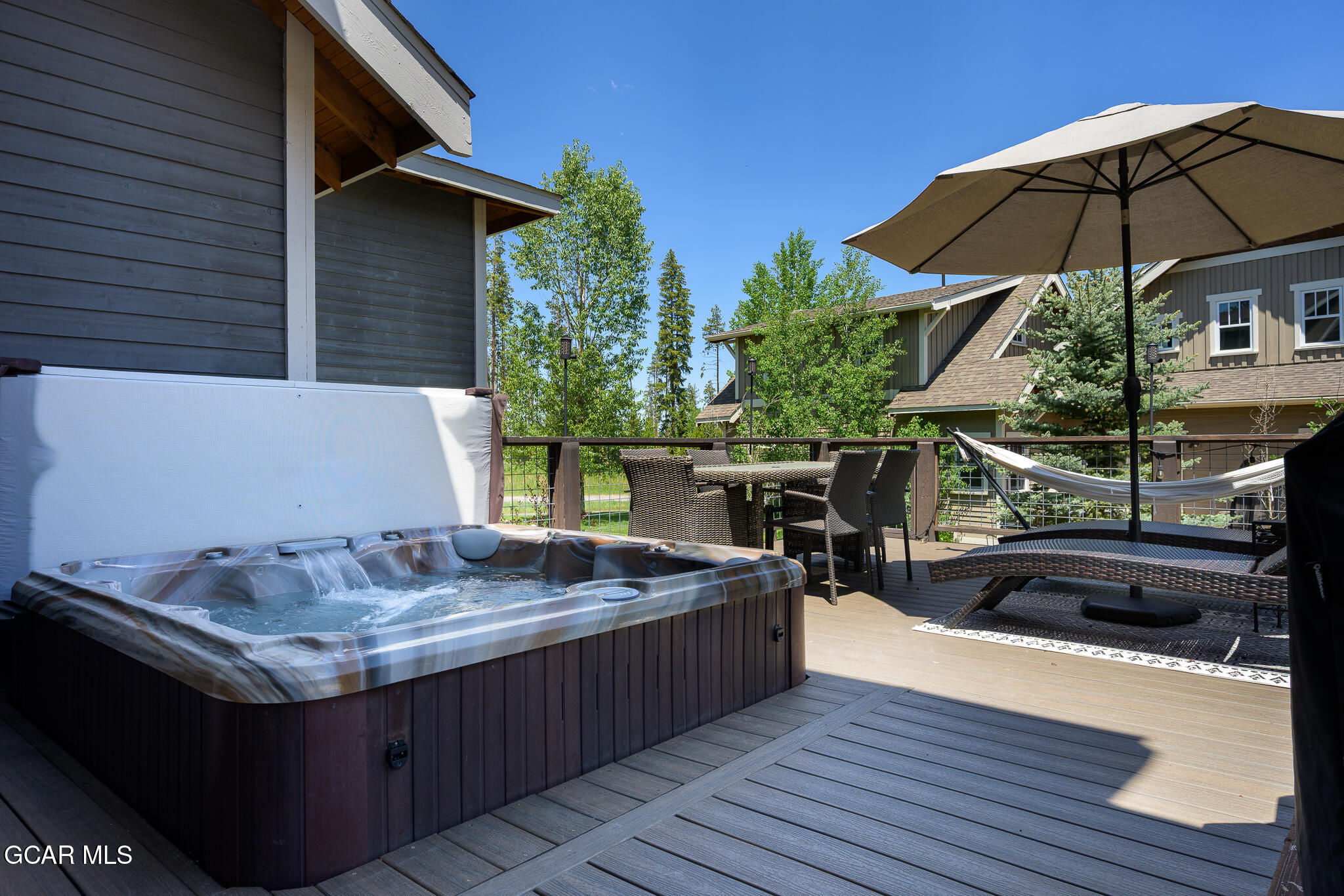 4 Rifle Shot Trail Fraser, CO 80442 - Photo 35 of 47 a table and chairs in the patio