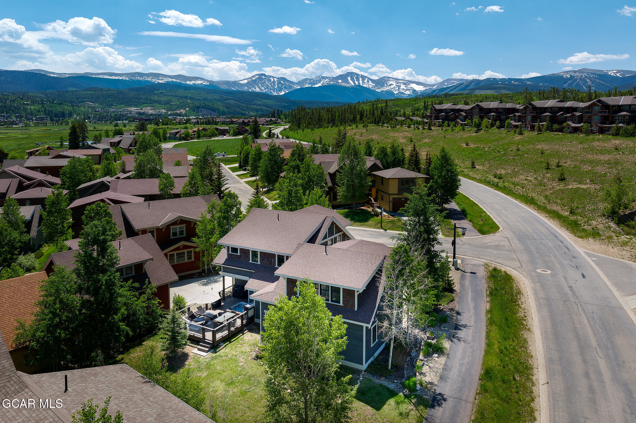 4 Rifle Shot Trail Fraser, CO 80442 - Photo 37 of 47 an aerial view of a house with lake view