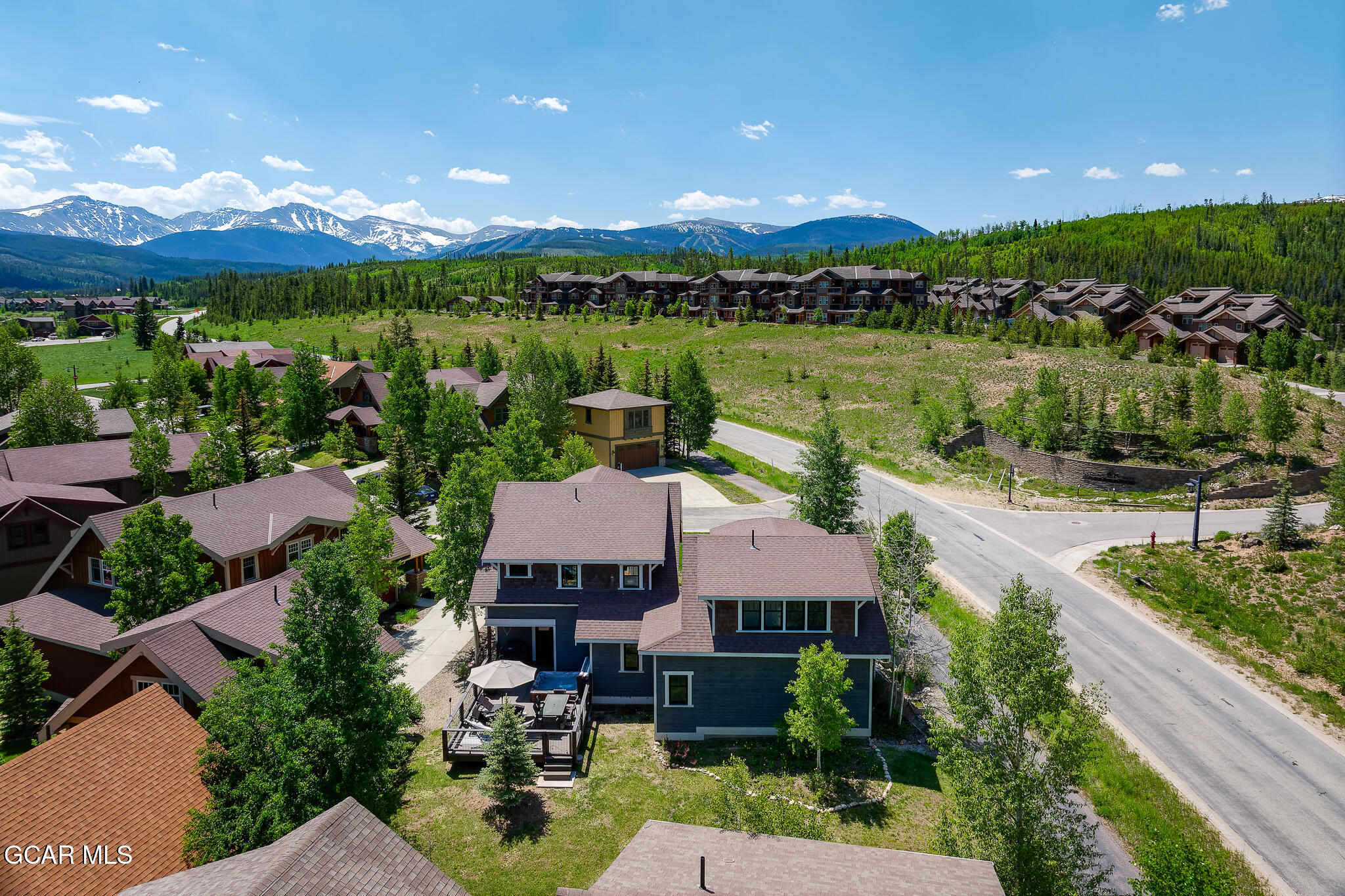 4 Rifle Shot Trail Fraser, CO 80442 - Photo 43 of 47 a balcony with outdoor space swimming pool and lake view