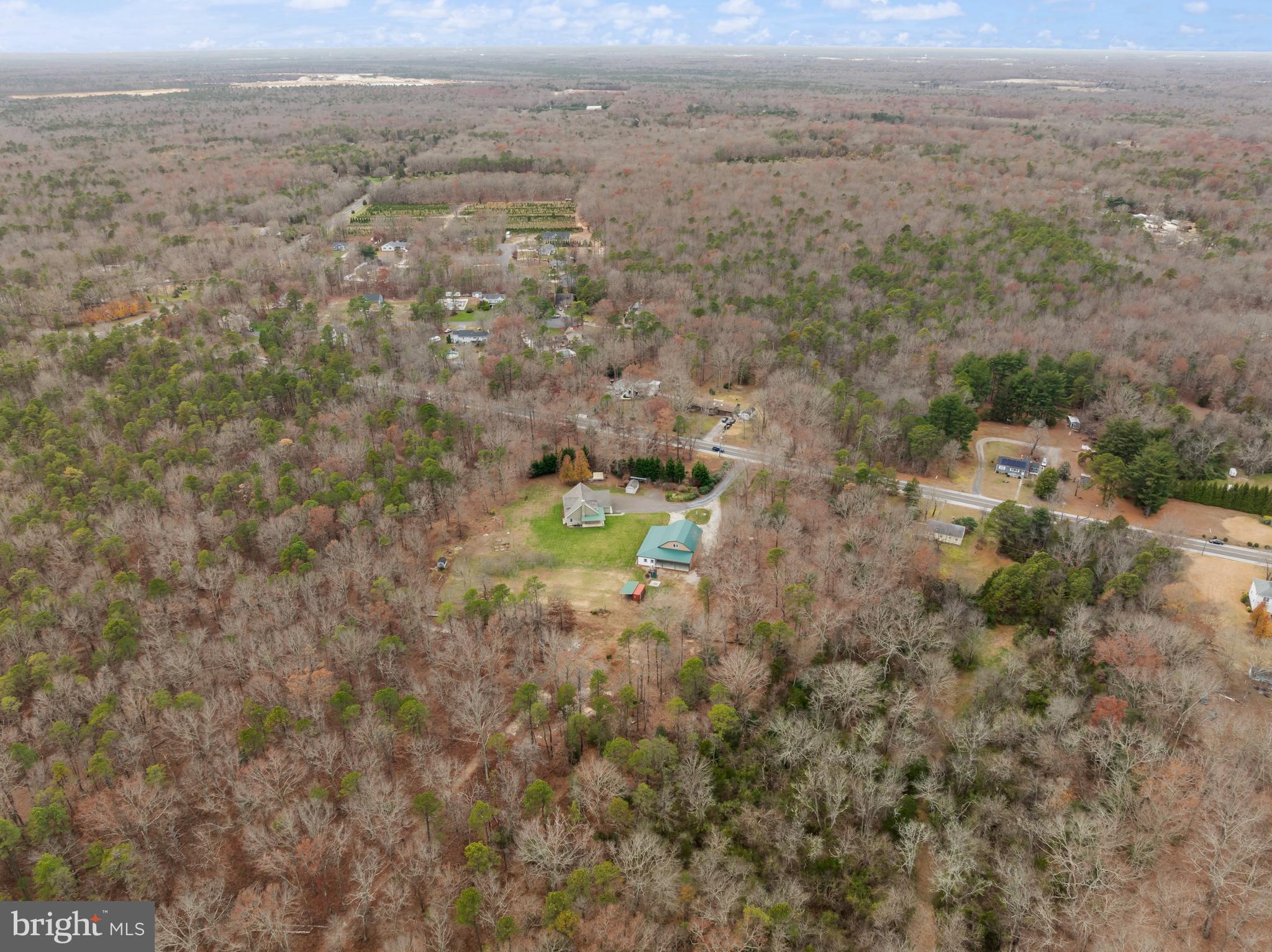 3259 Union Road Vineland, NJ 08361 - Photo 18 of 81 an aerial view of house with yard and mountain in the back