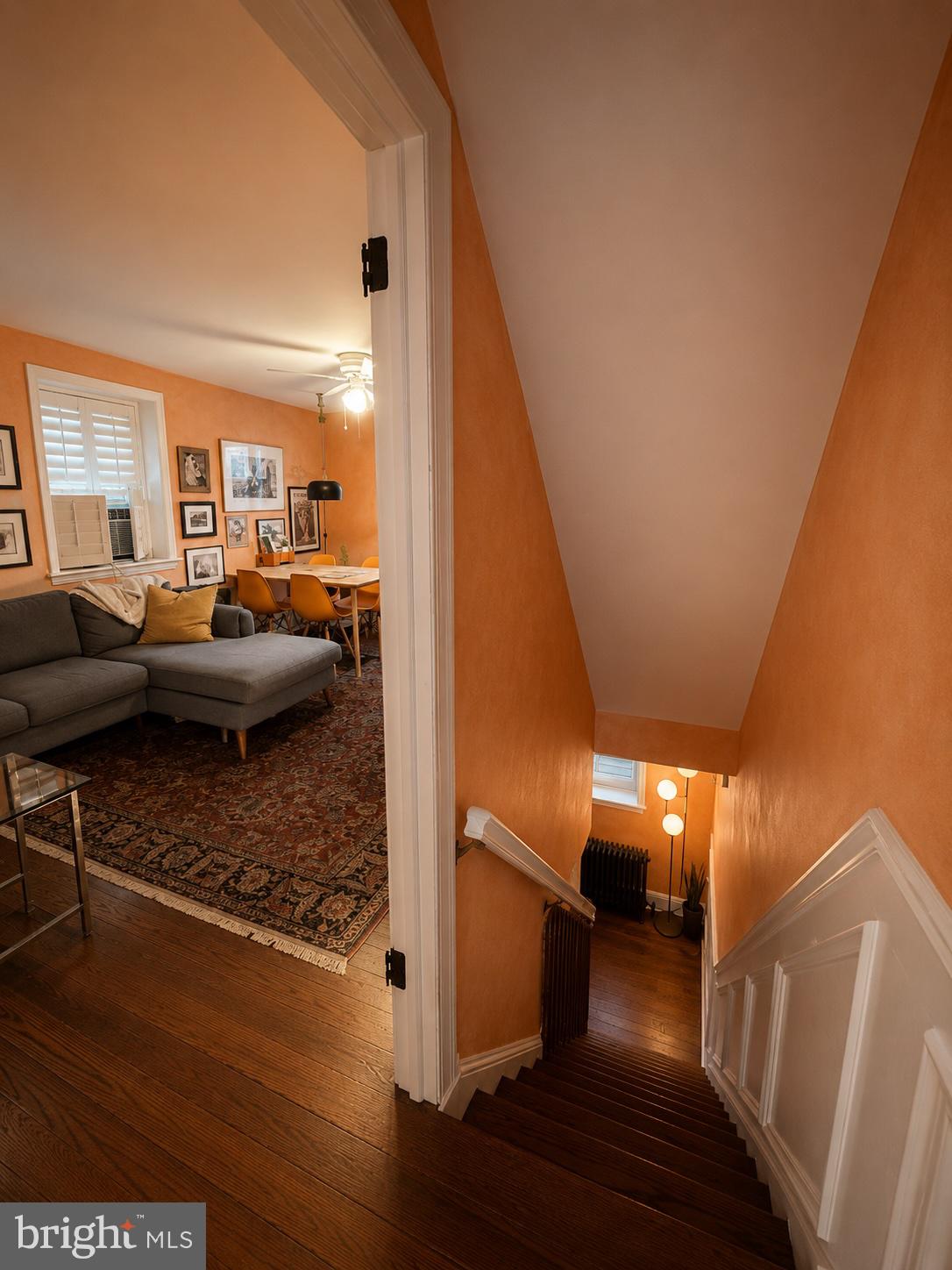 22 Balligomingo Road Conshohocken, PA 19428 - Photo 11 of 35 a living room with furniture and a wooden floor