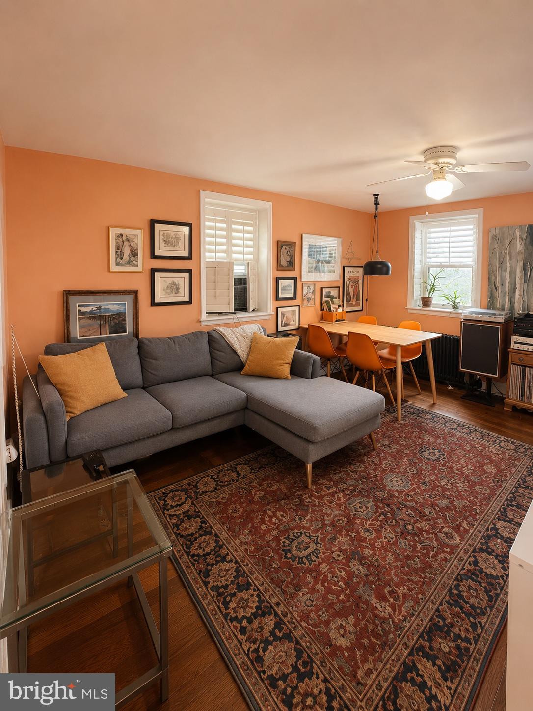 22 Balligomingo Road Conshohocken, PA 19428 - Photo 12 of 35 a living room with furniture a rug and a window