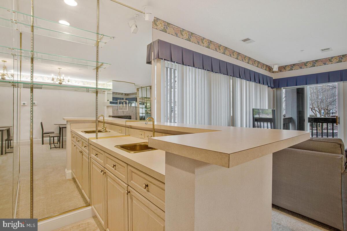 501 Runabout Loop, Unit 501 Solomons, MD 20688 - Photo 14 of 36 a kitchen with a sink and a refrigerator