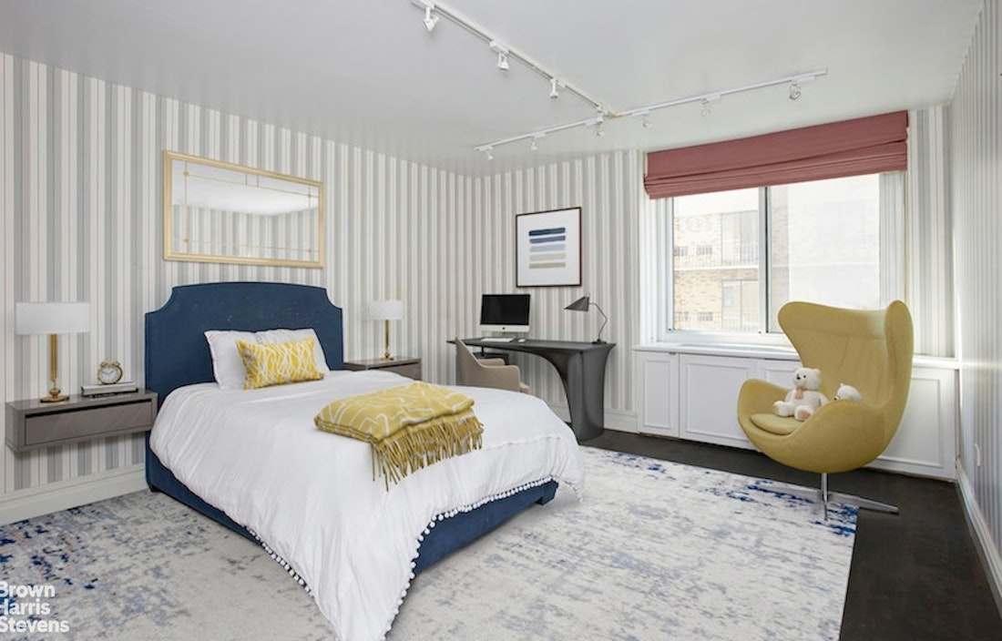 525 East 80th Street, Unit 7BC Manhattan, NY 10075 - Photo 10 of 13 a bedroom with bed and window