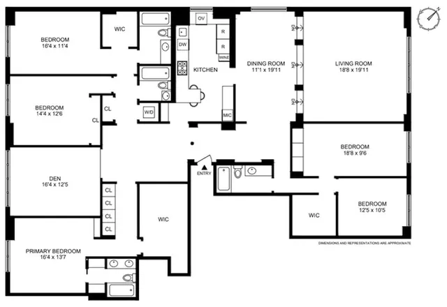 $3,995,000 | 525 East 80th Street, Unit 7BC | Upper East Side