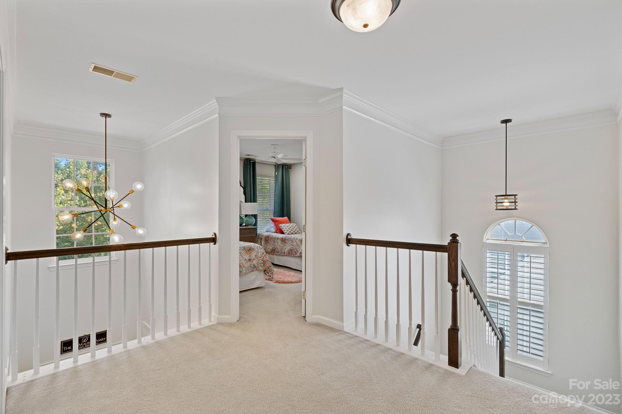 512 St George Road Fort Mill, SC 29708 - Photo 24 of 35 a view of hallway with a window and stairs