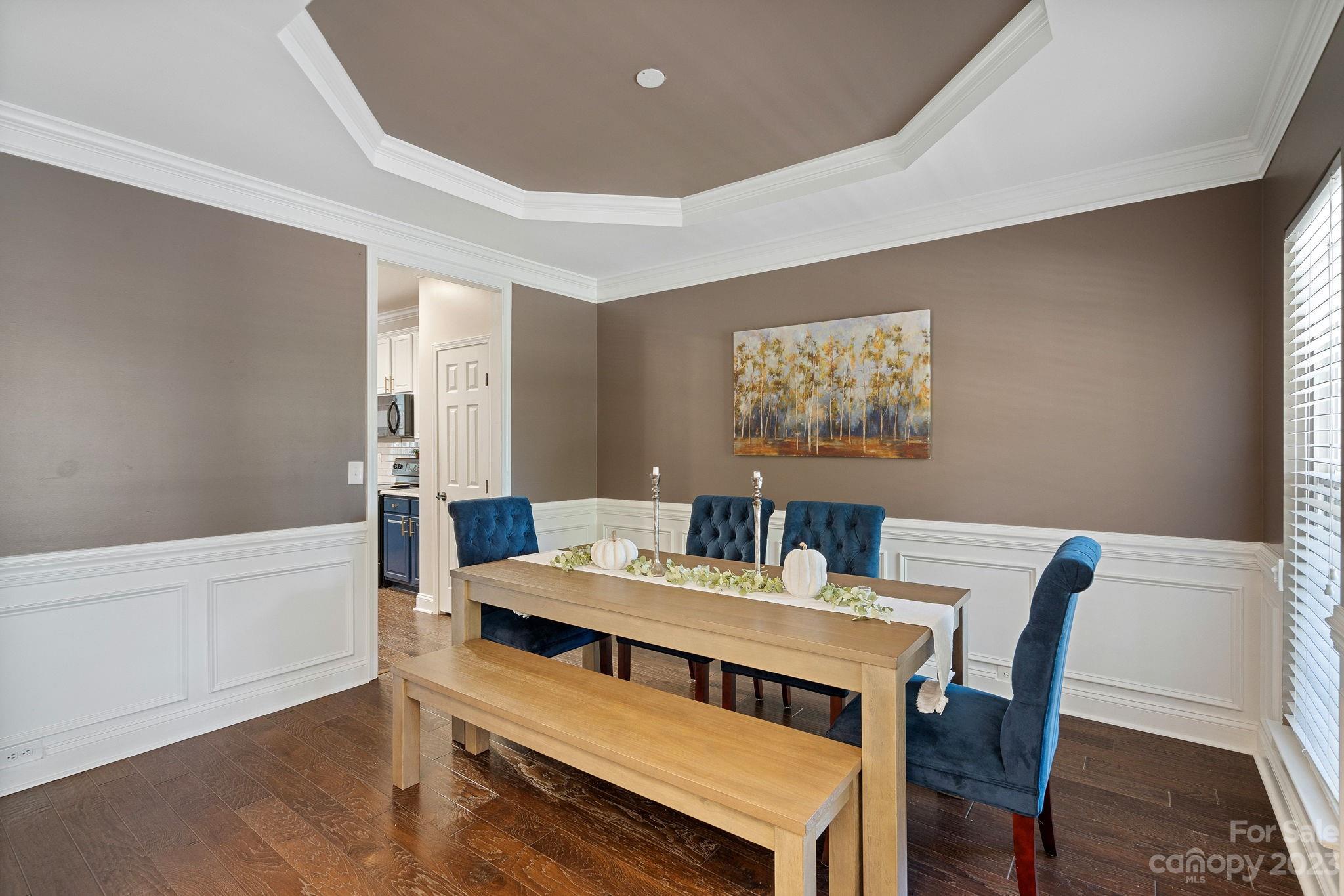 512 St George Road Fort Mill, SC 29708 - Photo 6 of 35 a view of a dining room with furniture window and wooden floor