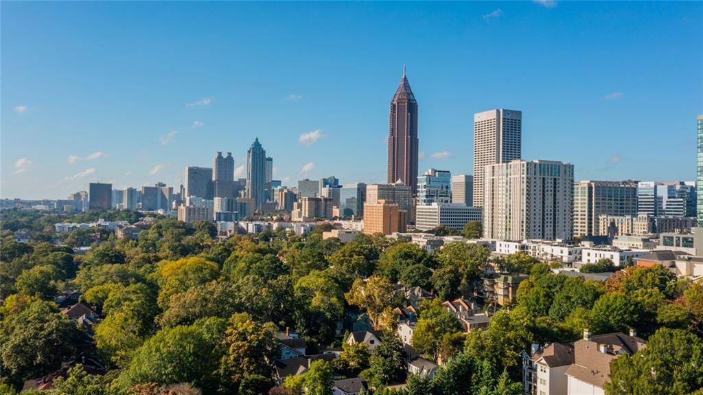 887 Myrtle Street Northeast Atlanta, GA 30309 - Photo 27 of 27 a view of a city with tall buildings