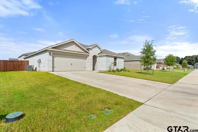 a view of house with garden