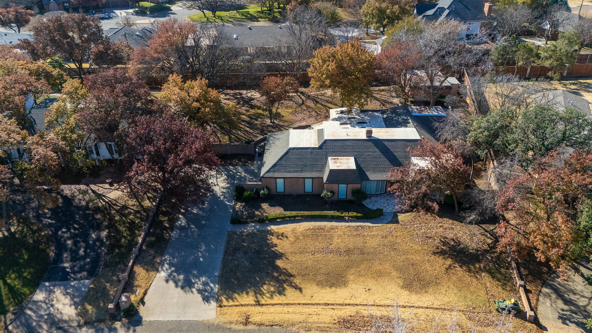 207 Yucca Terrace Plainview, TX 79072 - Photo 50 of 50 an aerial view of a house