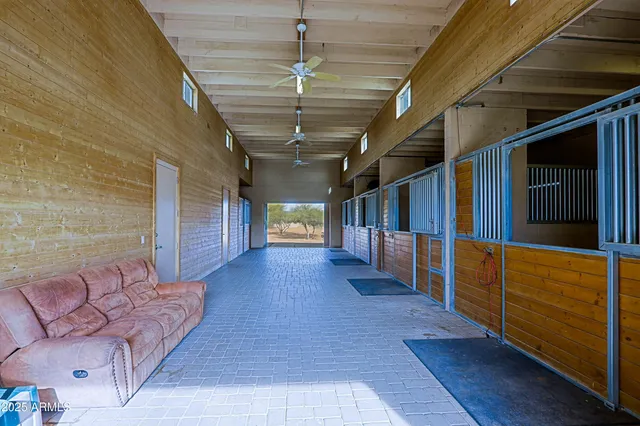 an aerial view of residential building and city view