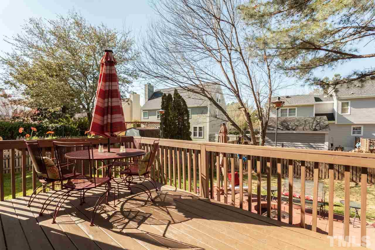 4601 Atterbury Court Raleigh, NC 27604 - Photo 21 of 25 a view of a two chairs and table in the balcony