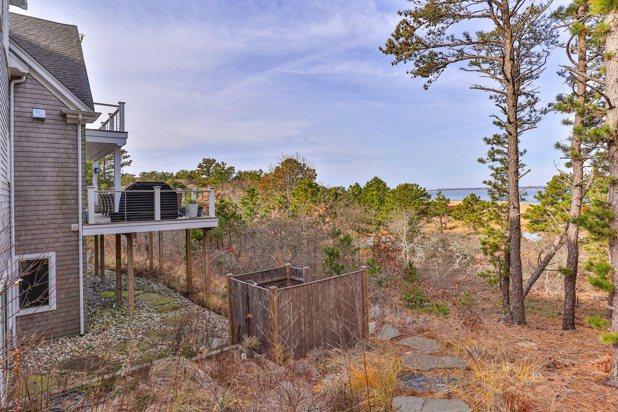 20 4th Avenue Wellfleet, MA 02667 - Photo 55 of 68 a view of a backyard