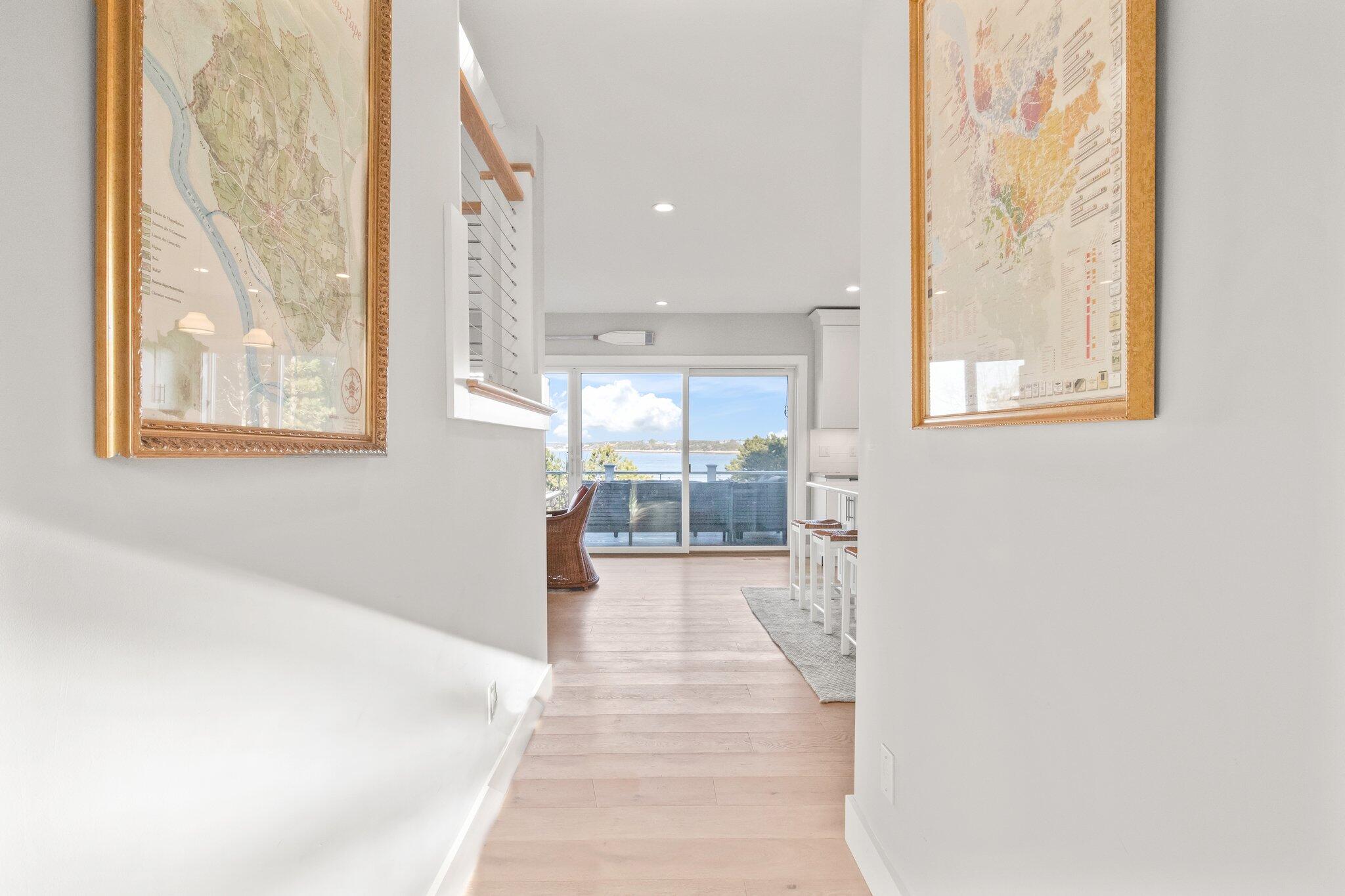 20 4th Avenue Wellfleet, MA 02667 - Photo 7 of 68 a view of a hallway with windows