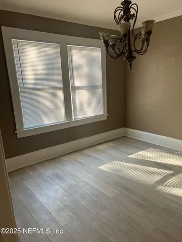 a view of a window in a room