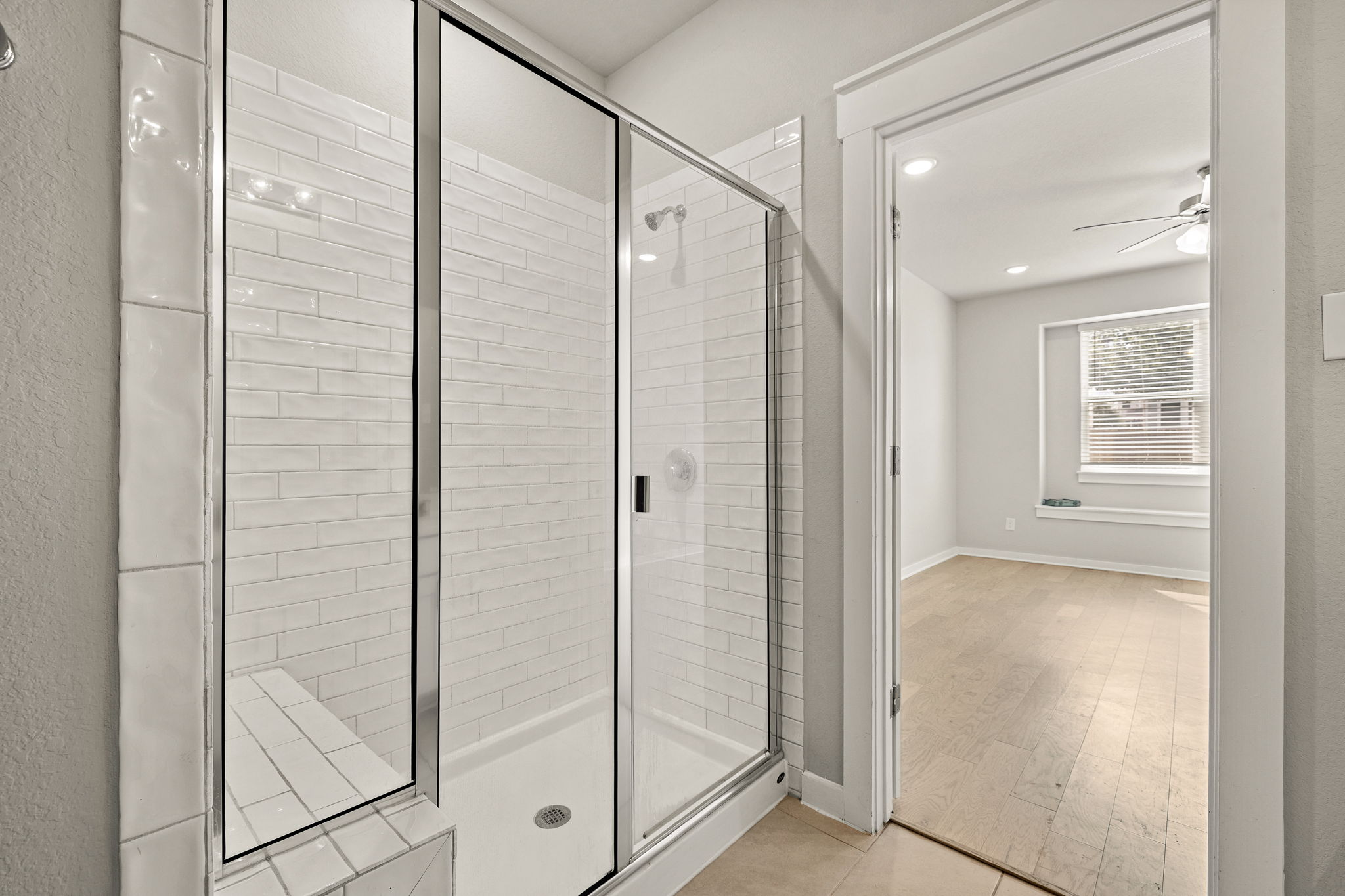 2233 Calvert Drive Leander, TX 78641 - Photo 17 of 32 Enjoy an oversized walk-in shower.