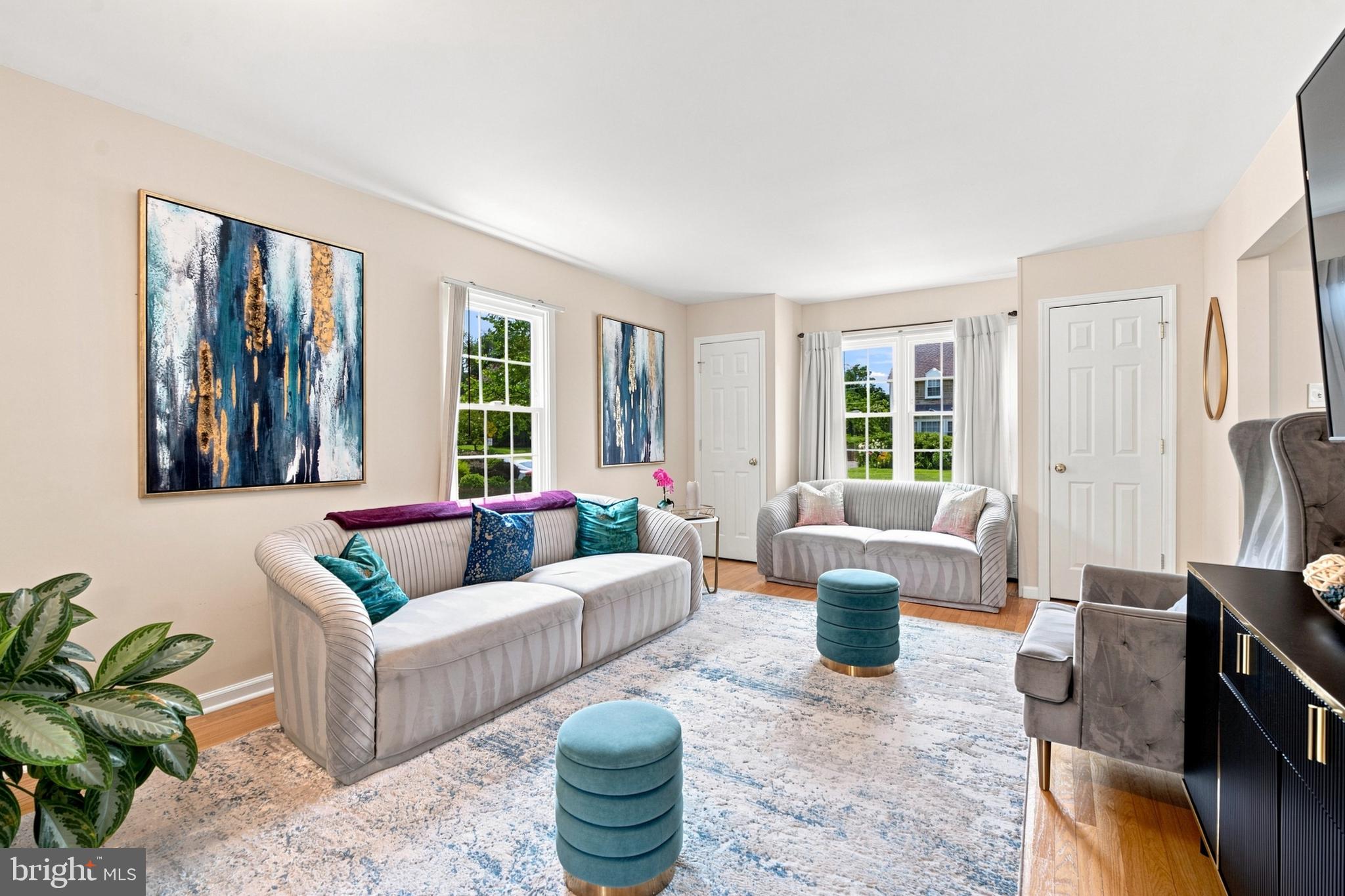 123 Harrogate Road Wynnewood, PA 19096 - Photo 6 of 40 Bright and inviting living space.