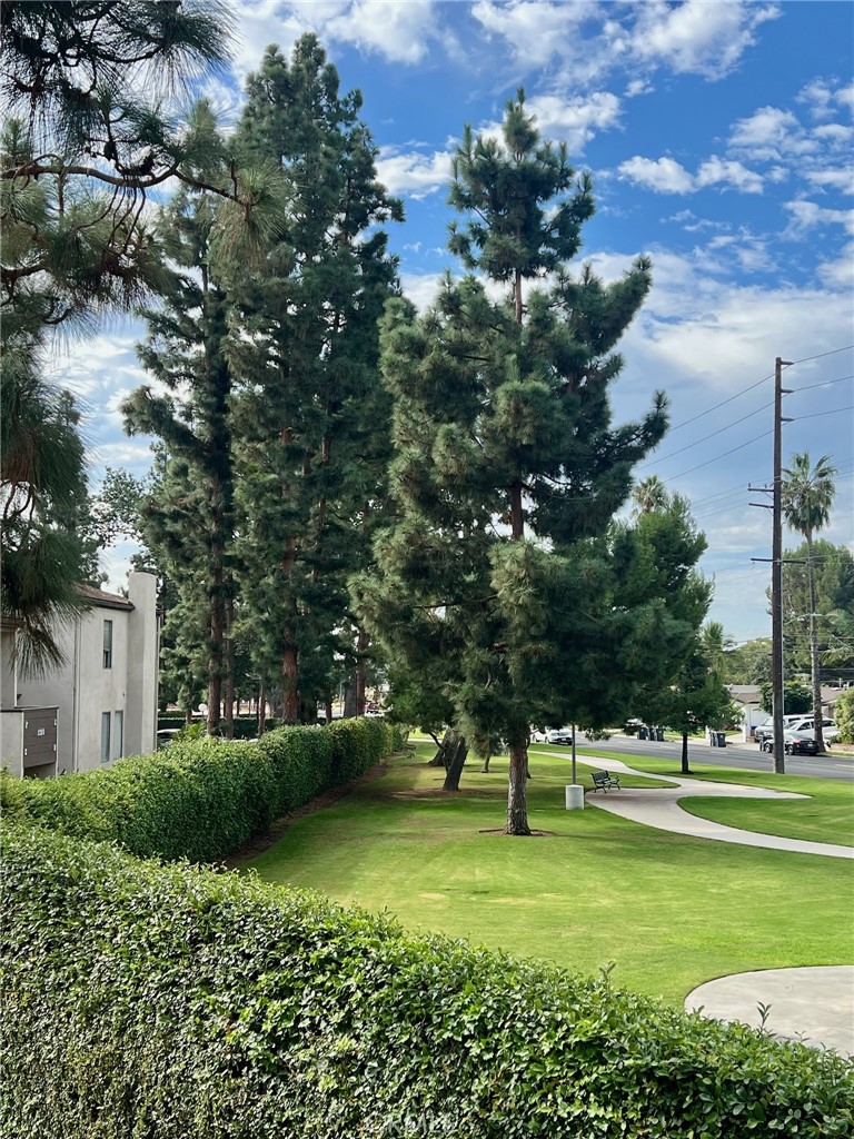 1350 Cabrillo Park Drive, Unit F Santa Ana, CA 92701 - Photo 25 of 32 a view of a park with large trees